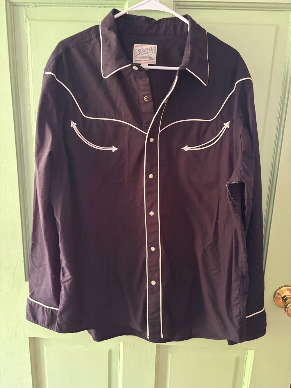 New Tecovas Men's Wildcat Pearl Snap Shirt
